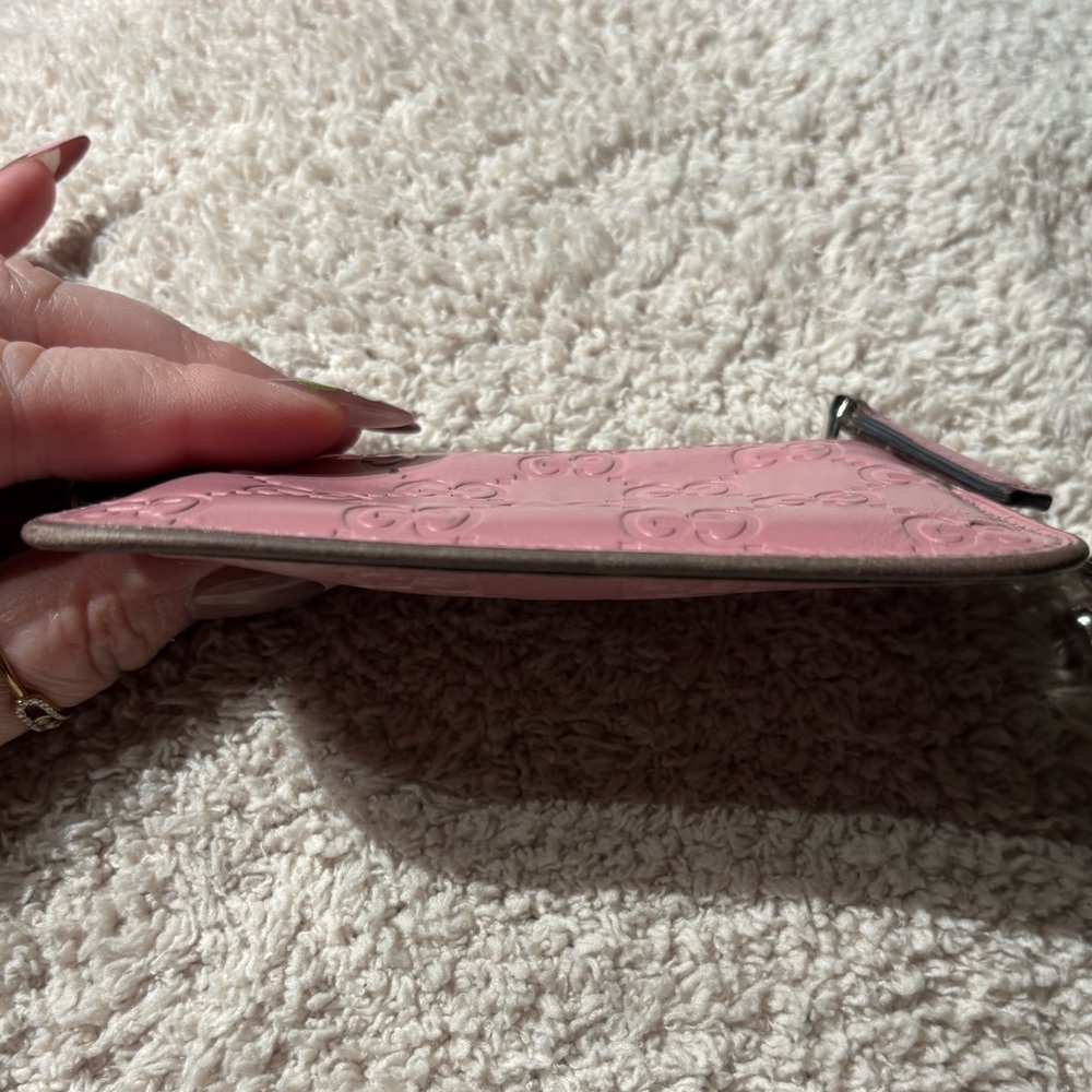 Gucci Guccisima Leather Key Holder Card/Coin Case
Pink Silver - Picture 16 of 16